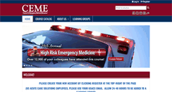 Desktop Screenshot of ceme.org