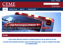 Tablet Screenshot of ceme.org